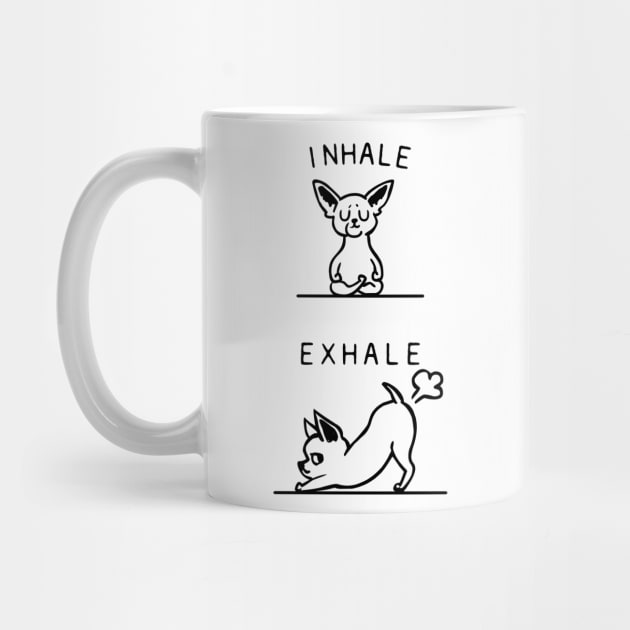 Inhale Exhale Chihuahua by huebucket